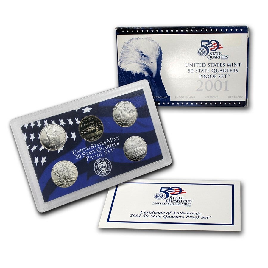 2001 State Quarters Proof Set