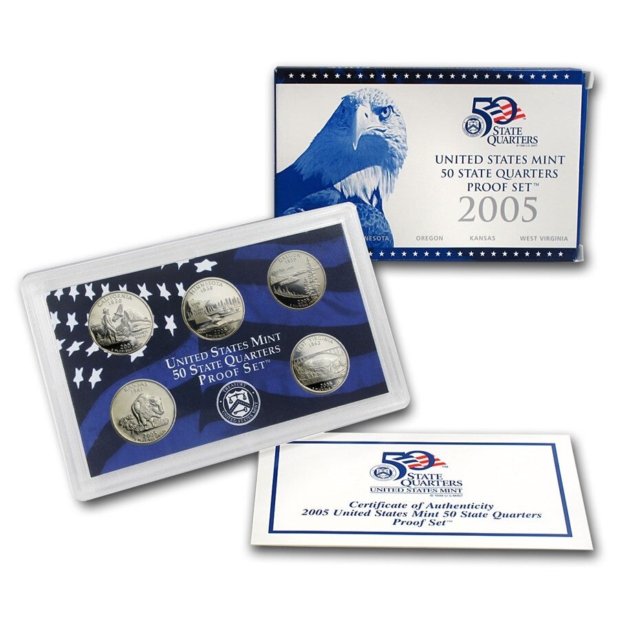 2005 State Quarters Proof Set