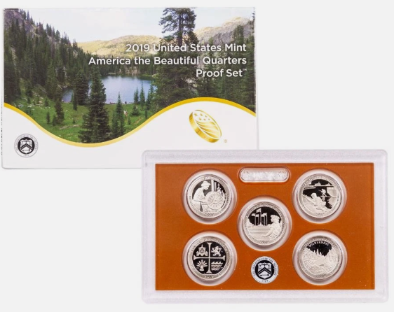 2017-S America the Beautiful Quarters Proof Set