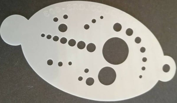 Indigo Sjabloon 003 - bolletjes