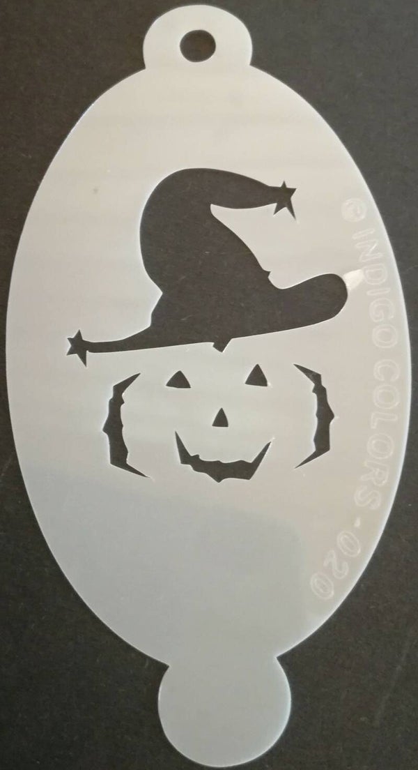 Indigo Sjabloon 020 - pompoenheks