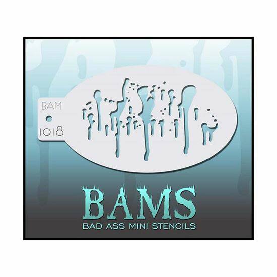 Bad Ass BAM stencil drops