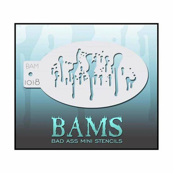 Bad Ass BAM stencil drops