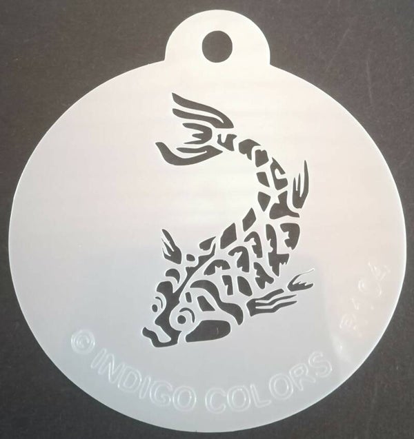 Indigo Sjabloon 104: vis