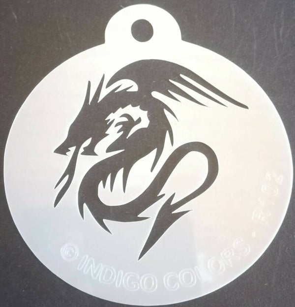 Indigo Sjabloon 102: draak