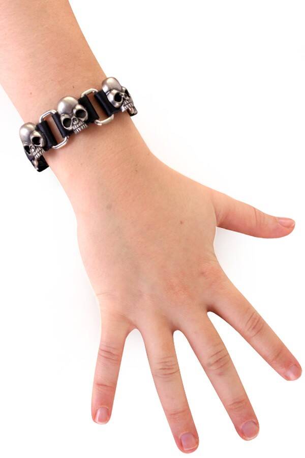 Armband doodshoofden