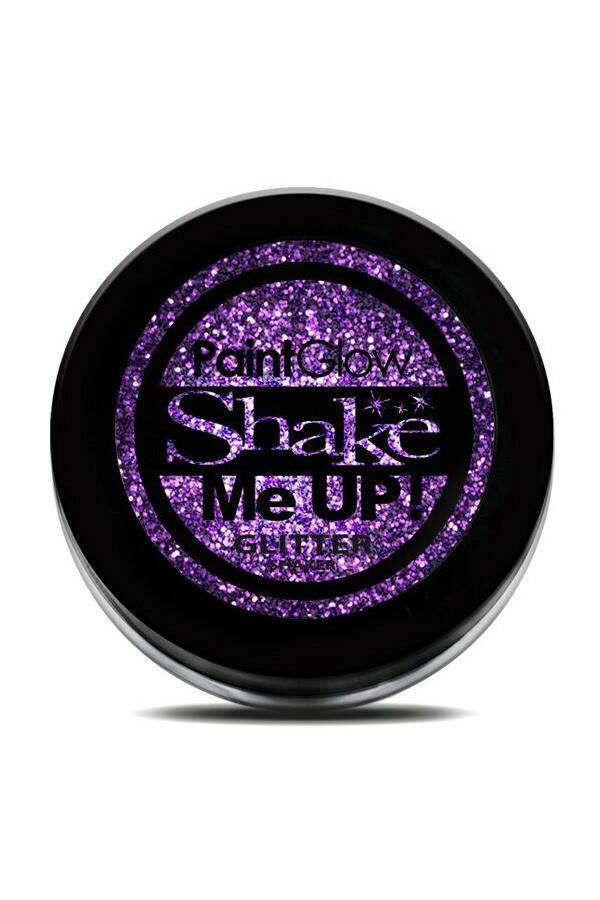 PaintGlow fijne glitter - paars 4g