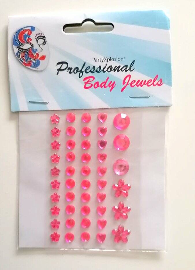 Diamantjes PXP - fluo roze