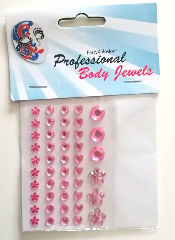 Diamantjes PXP - assortiment lichtroze