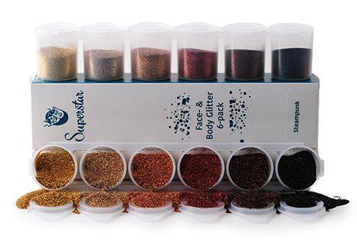 Superstar fijne glittermix - Steampunk