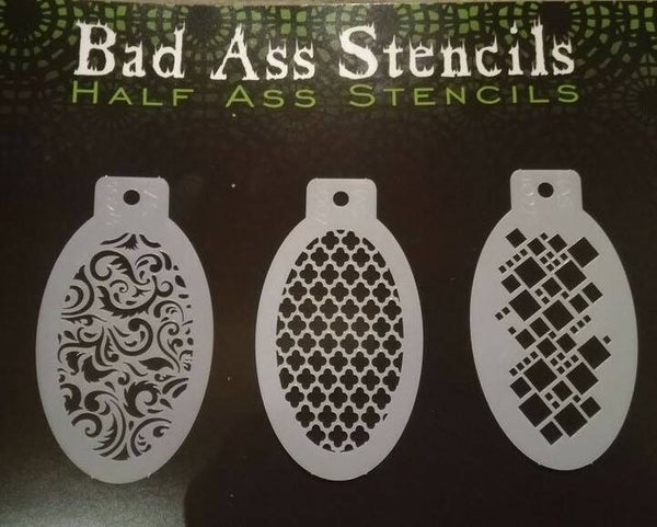Bad Ass stencil - set 7