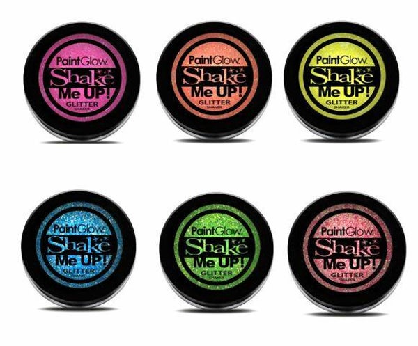 GLitterset PaintGlow UV - 6 pack
