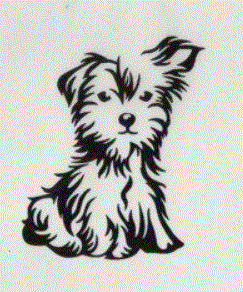 Quick tattoo S - hond