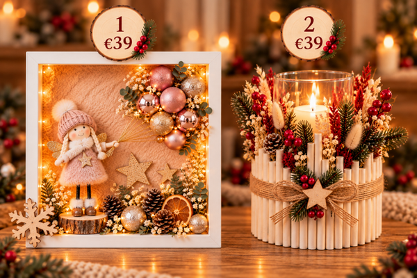 Kerstworkshop vrij 27 nov - 19u30 tot 21u30