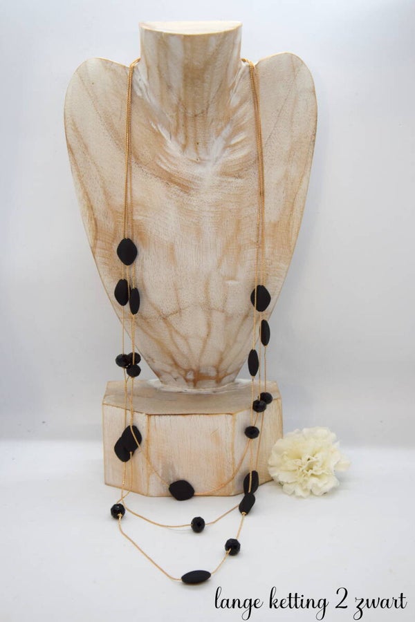 lange ketting zwart