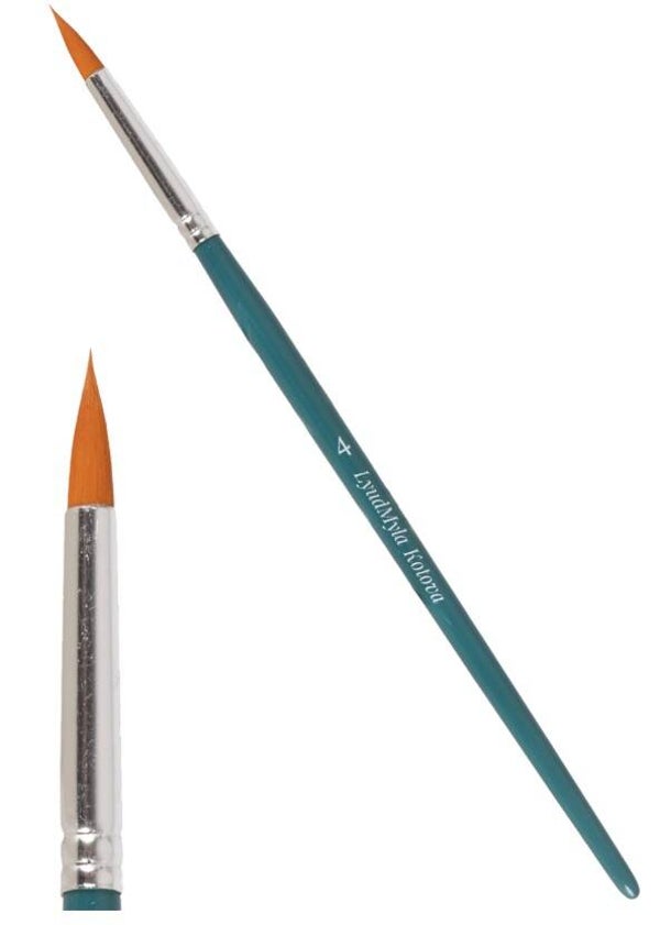 Lyudmyla round petal brush size 4 - bloemblaadjes