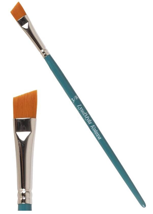 Lyudmyla Angular Brush sharp 3/8 inch
