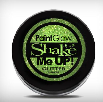 PaintGlow UV glitter - Mint green 4g