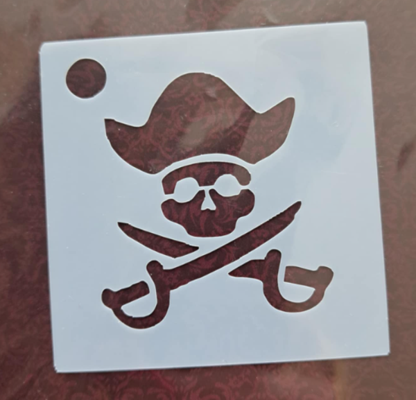 Bling & Things sjabloon: piraat