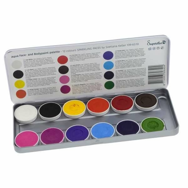 Superstar schminkpallet - Sparkling faces