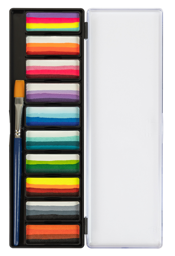 Splitcake pallet 10x10gr PXP met penseel