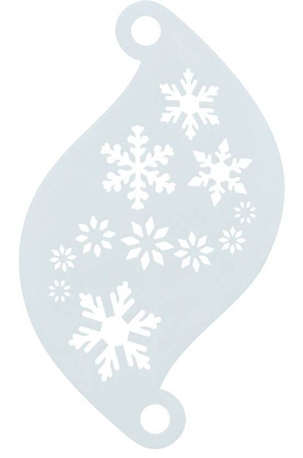 Superstar sjabloon - Snowflakes