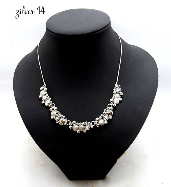 Zilvere ketting