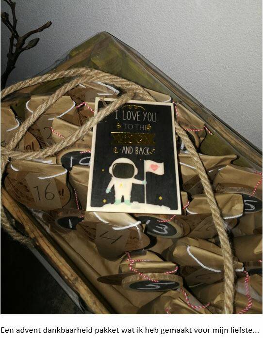 Gemaakt voor mijn liefste 