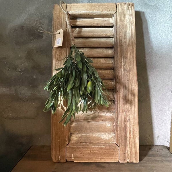 Louvreluik (s) oud hout