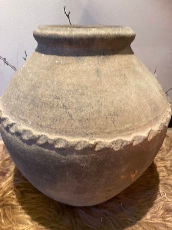Robuuste claypot  H32 cm