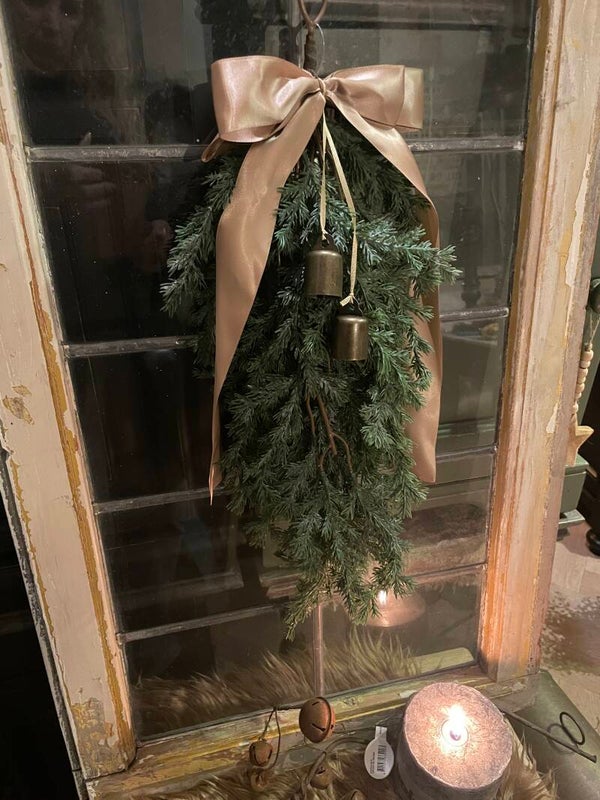 Toef/kersttak met belletjes