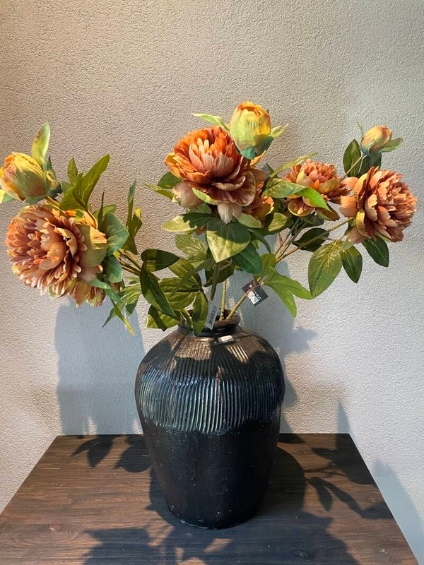 Kunstbloem terra brown