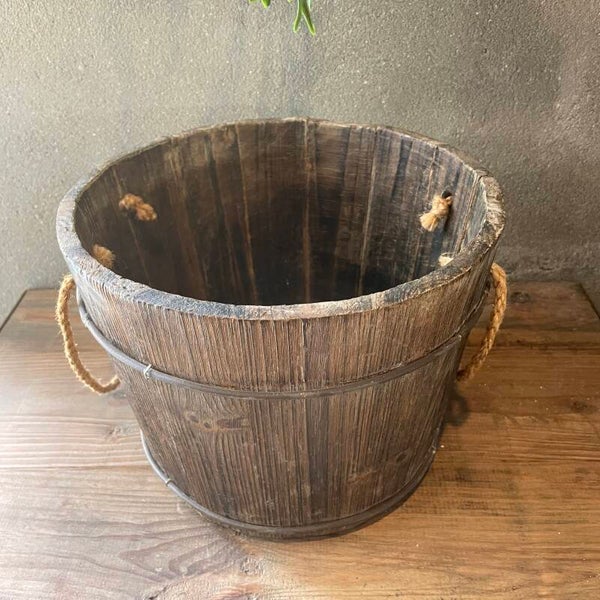 Houten pot/vat