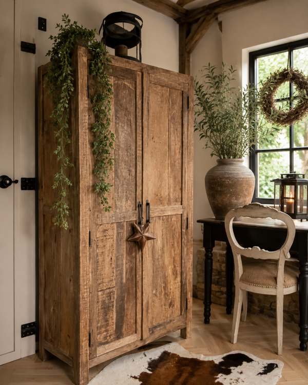 Kast Old-Barnhout hoog