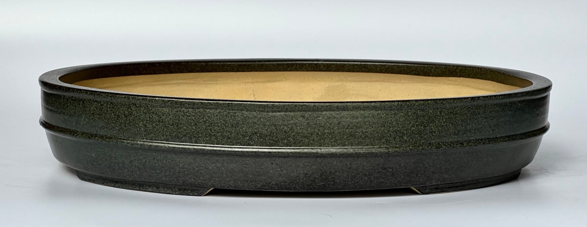 66. Ovale vert foncé 28x23x5