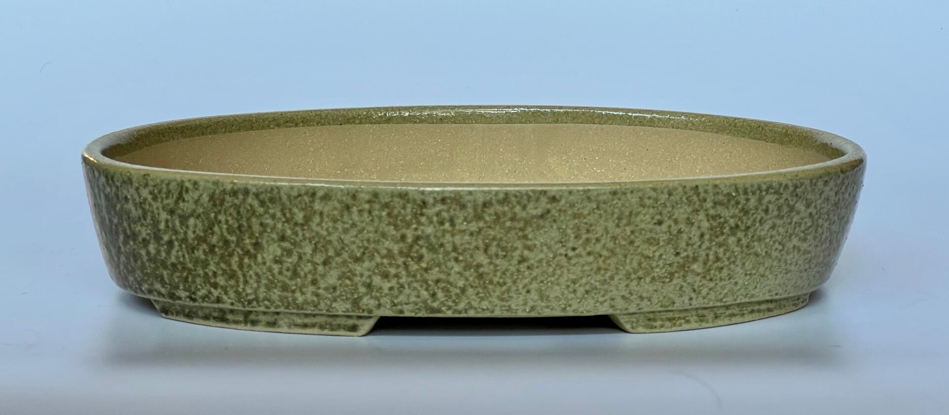 28. Ovale Tachi-agari vert 24x18x4,5