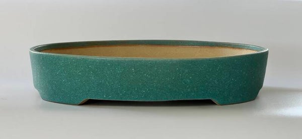 109 PRIVE - Ovale turquoise 26x21,5x4,5