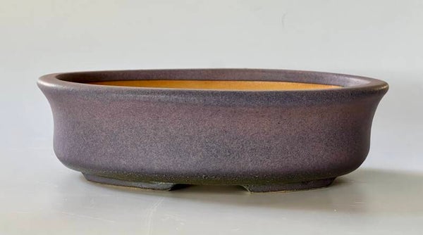 114. Ovale lilas 19,5x15x5,5