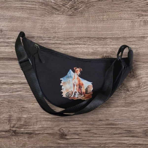 Edles Motiv auf praktischer Crossbodybag