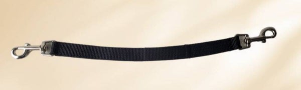 Sicherungsstück Gurtband schwarz