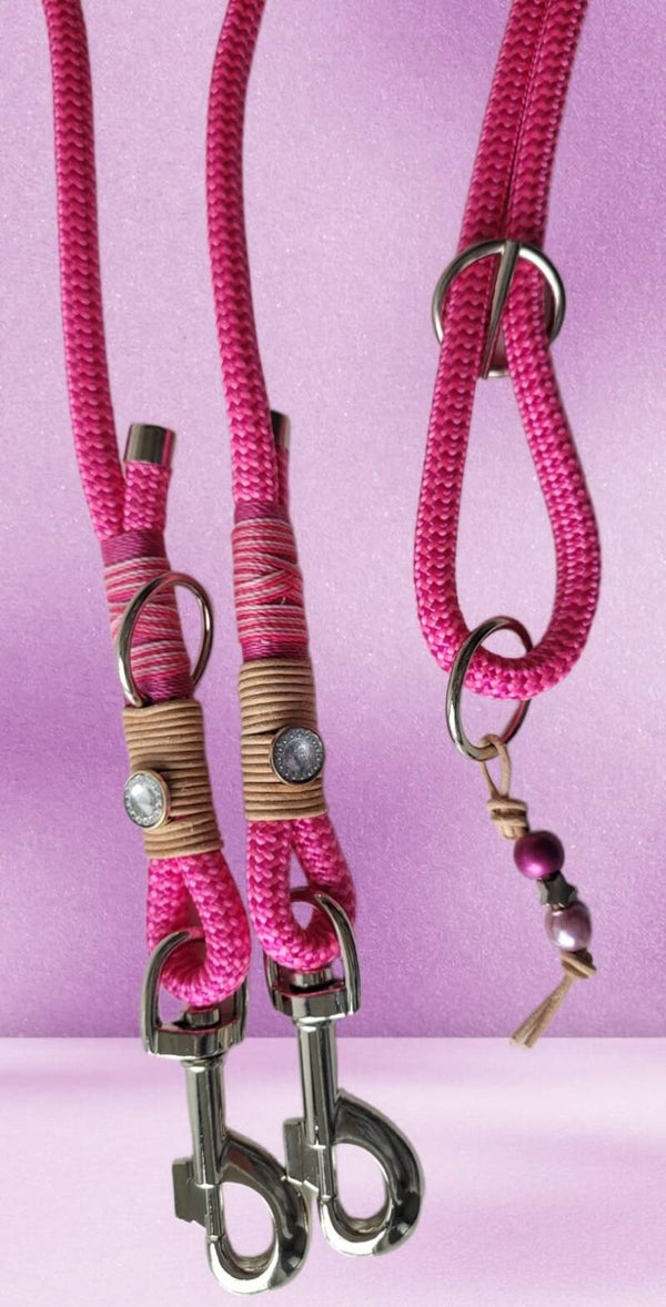 Leine seil rosa