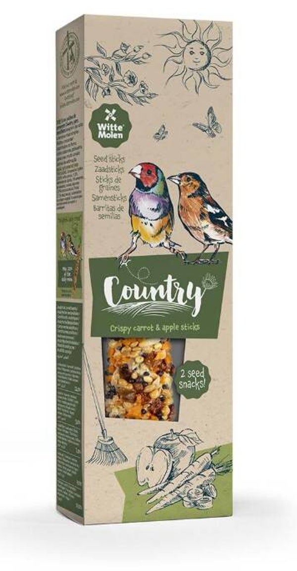 Country zaadsticks vink wortel & appel