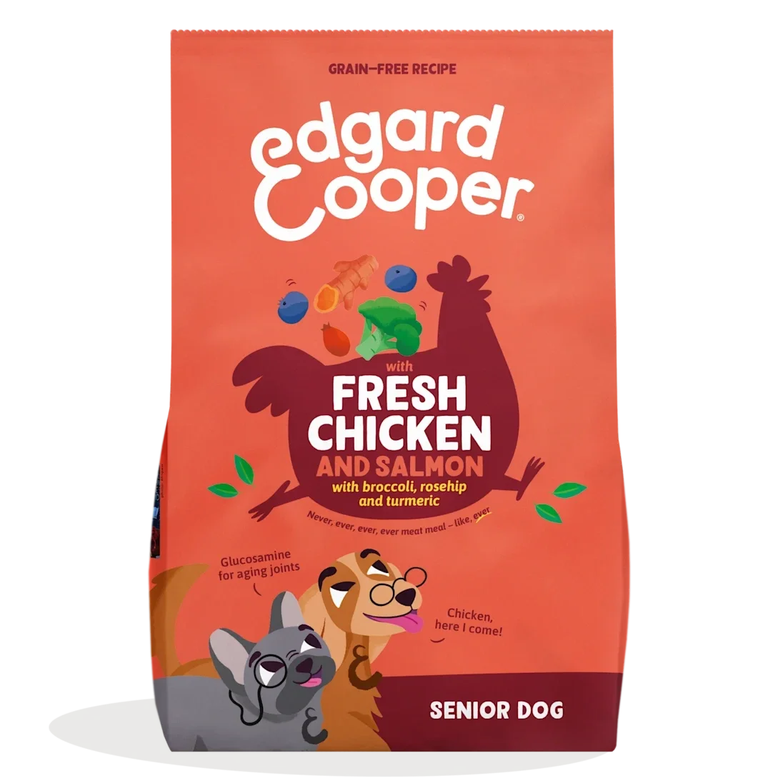 hond senior kip&zalm