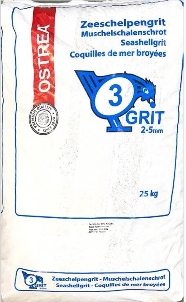 Zeeschelpen grit - 25Kg