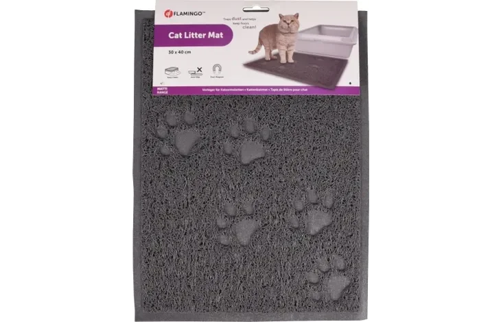 kattenbakmat grijs
