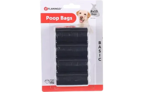 hondenpoepzakjes 8x15 zwart