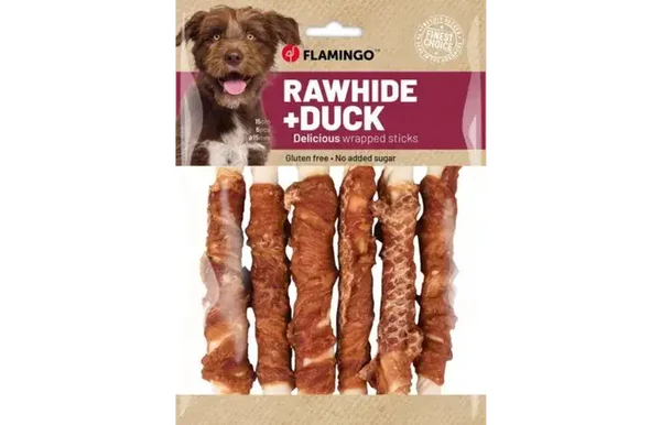 staaf met eend - 6pc - 15cm