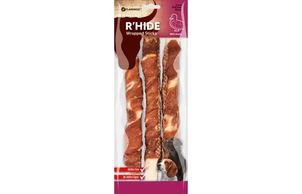 staaf met eend 25cm 3st