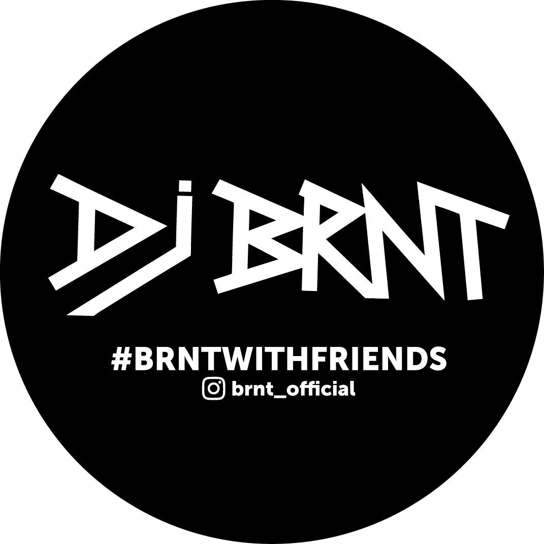 10 Stickers DJ BRNT