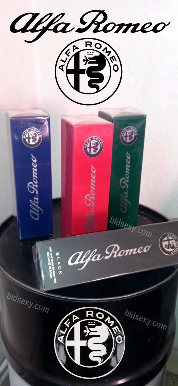 Gel douche Alfa Romeo Hair & Body Shower Giulietta Mito Giulia Stelvio
